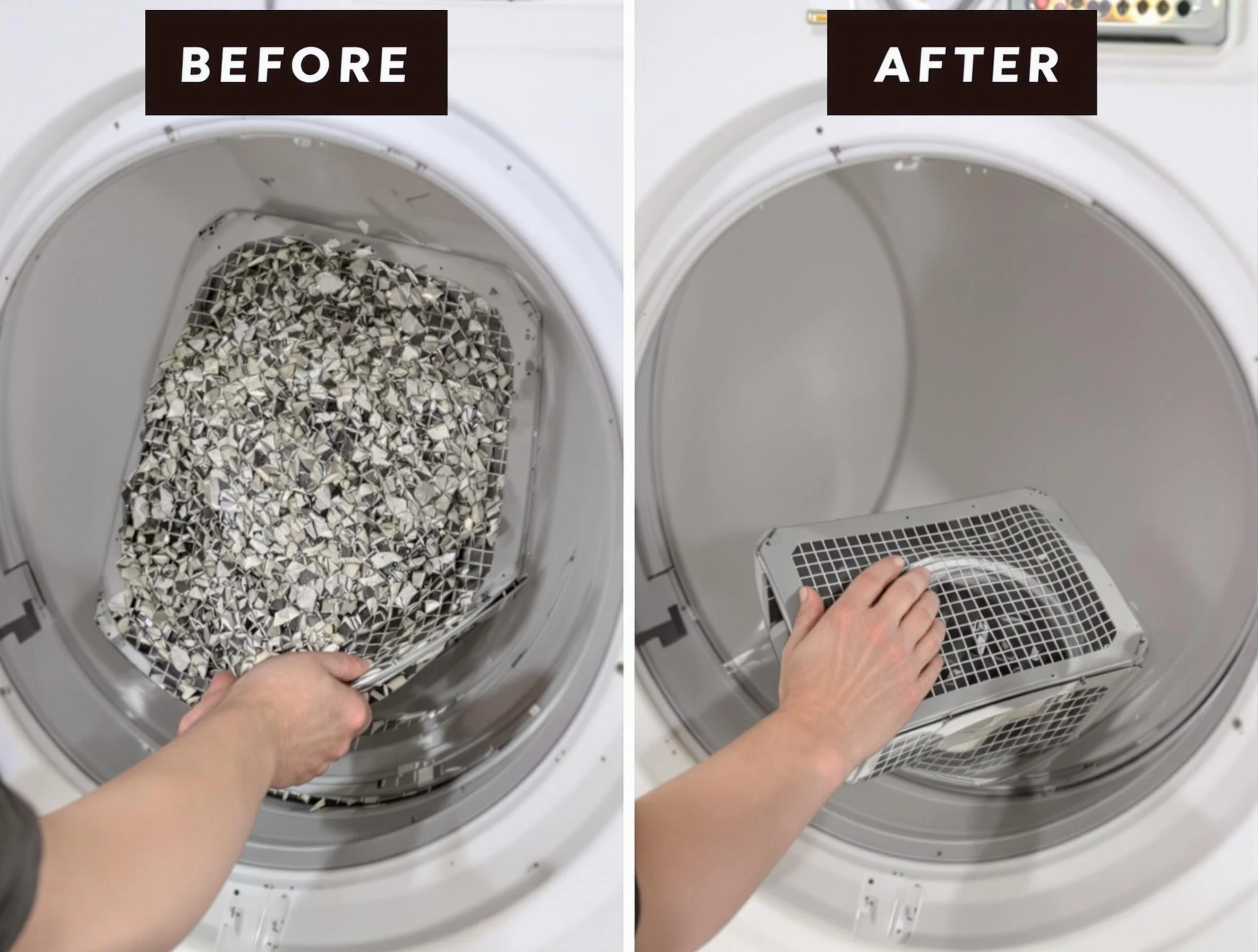 Professional lint trap cleaning by San Bernardino Dryer Vent Cleaning in San Bernardino