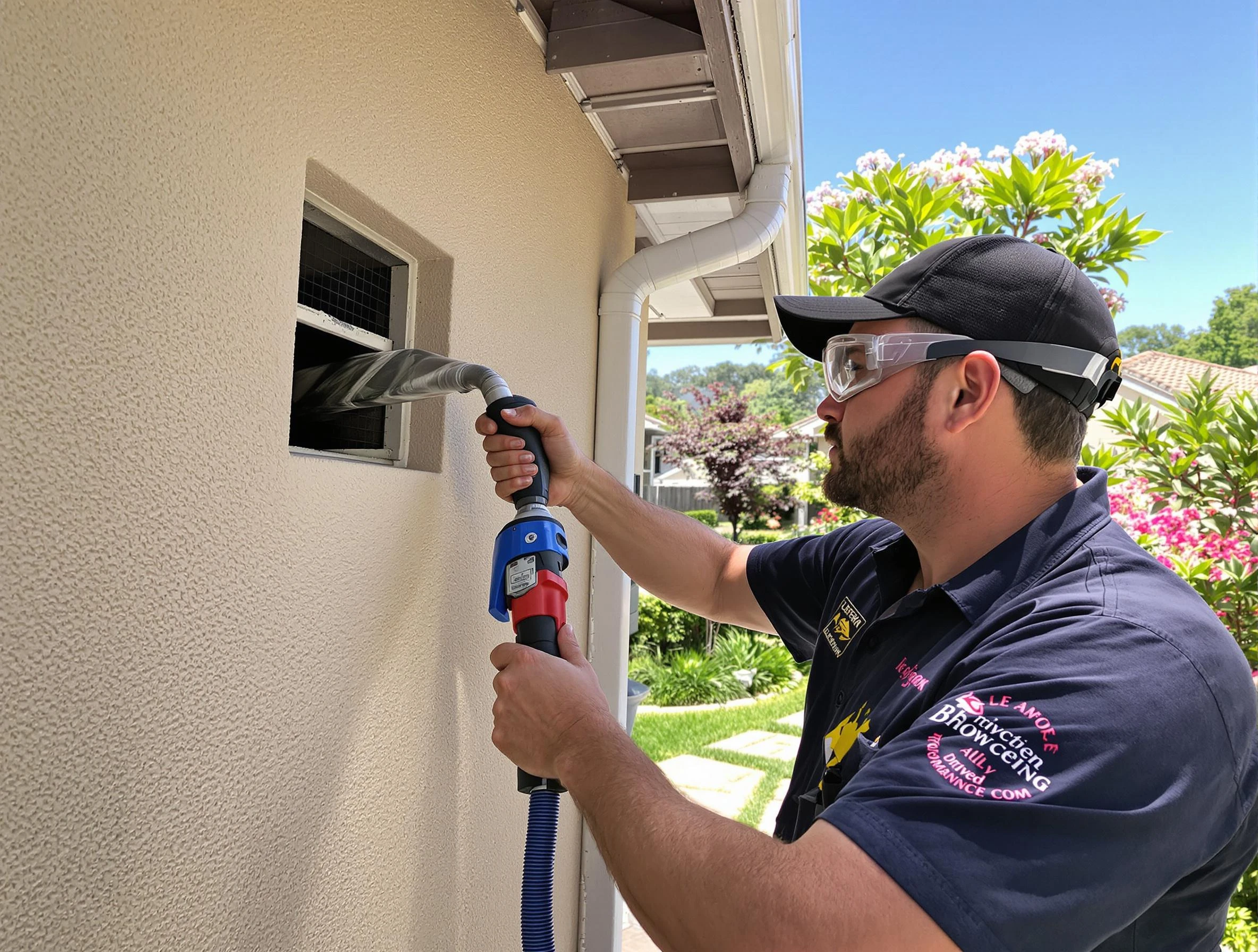 Professional dryer vent cleaning by San Bernardino Dryer Vent Cleaning in San Bernardino