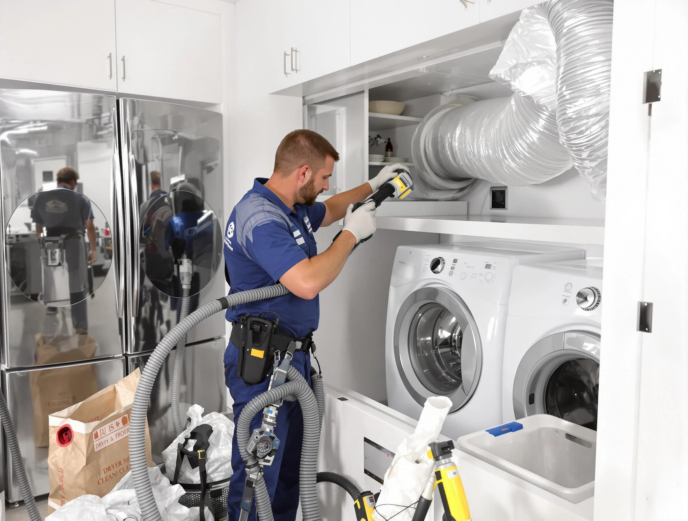 Professional duct cleaning by San Bernardino Dryer Vent Cleaning in San Bernardino