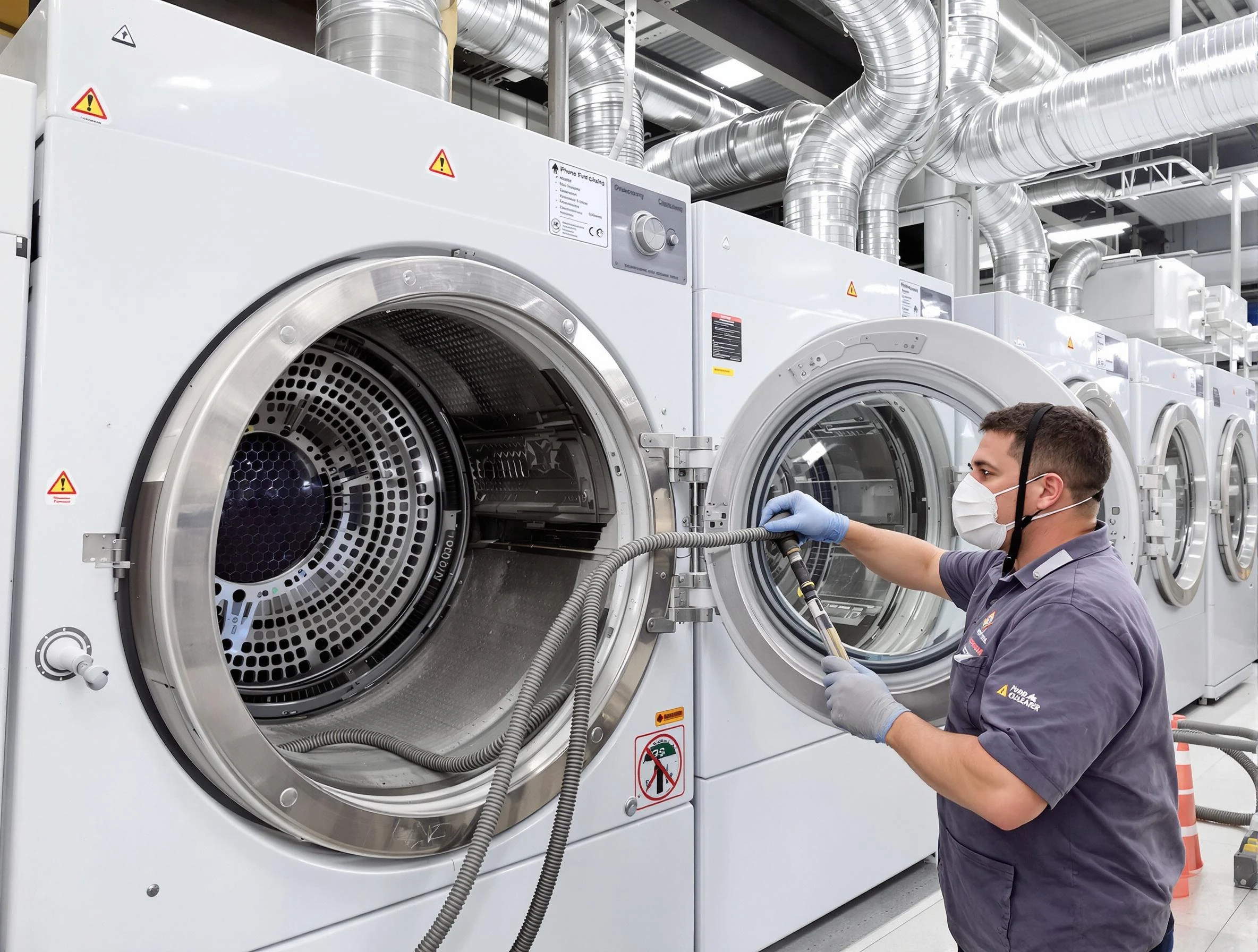 Industrial-grade dryer vent cleaning by San Bernardino Dryer Vent Cleaning in San Bernardino